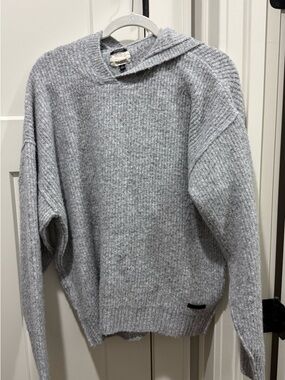 Civil Society Light Gray Crewneck Knit Sweater